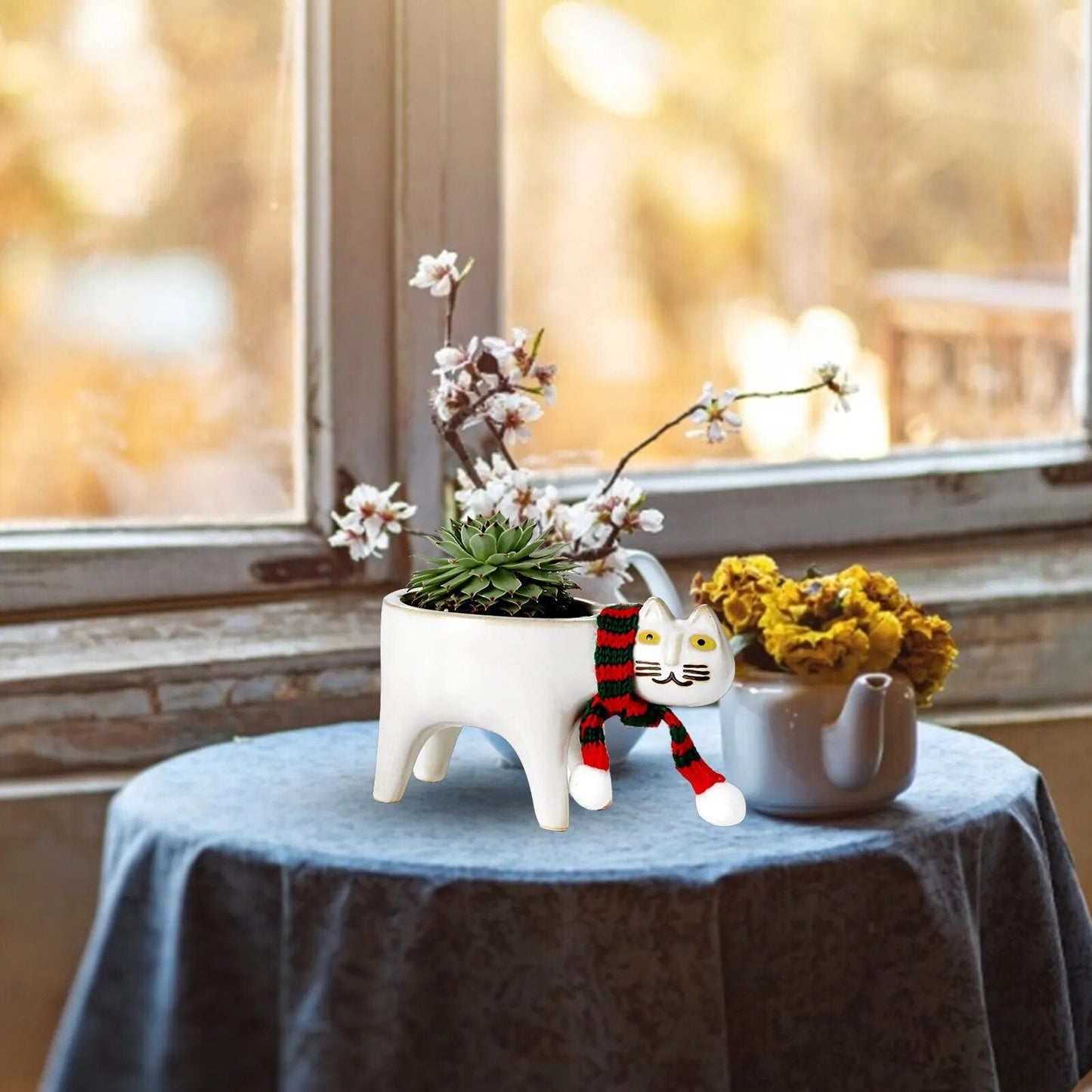 Kattenstaart Bloempot