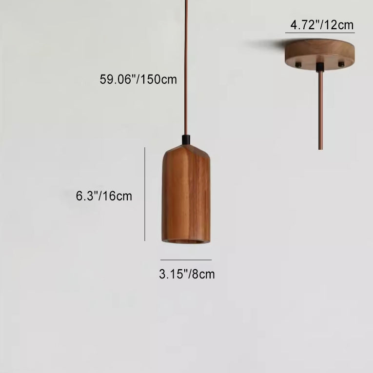 Houten Hanglampje Vrolijke Verlichting
