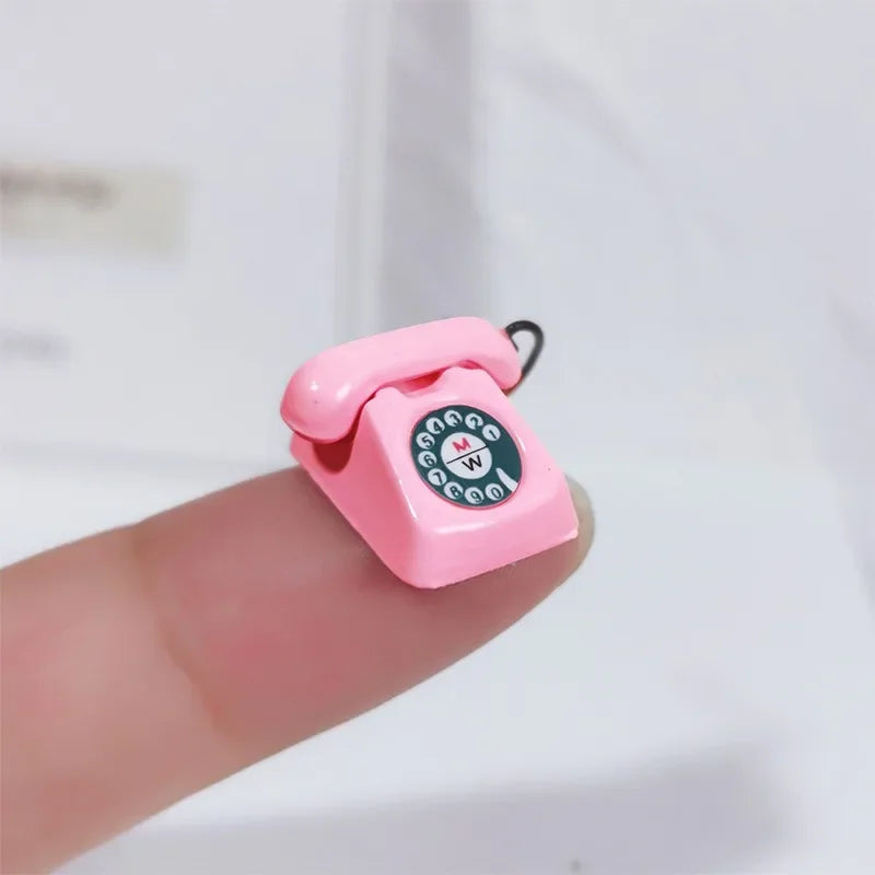Retro Mini Huis Telefoon Set