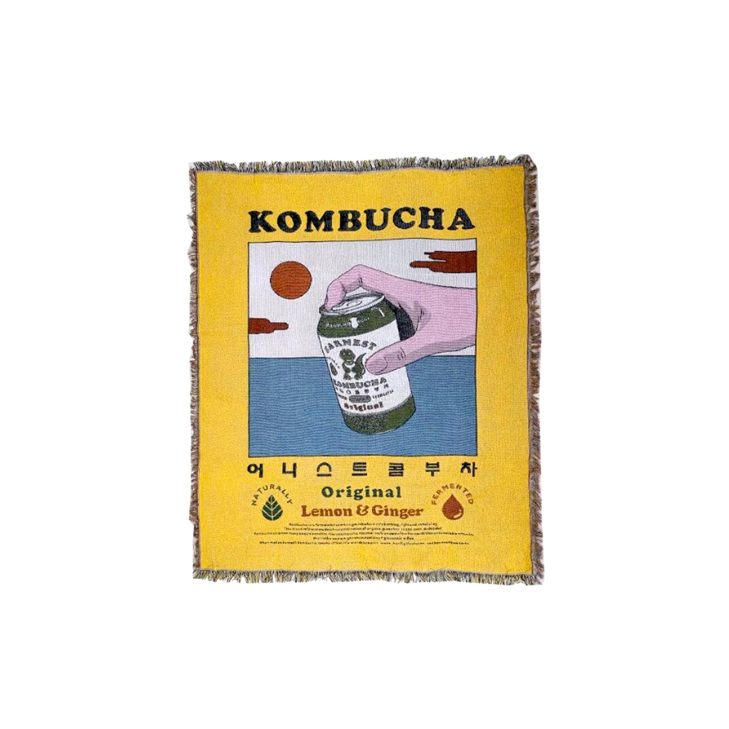 Kombucha Kunst Deken