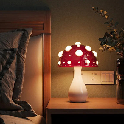 Retro Mushroom Tafellamp
