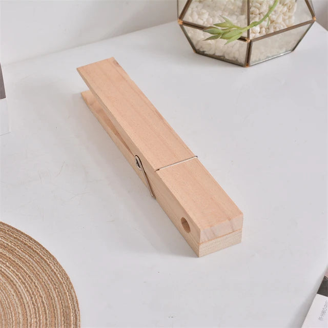Reusachtige Houten Knijper Clothespin