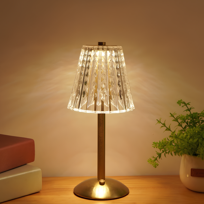 Crystal Draadloze Tafellamp Met Bar Touch