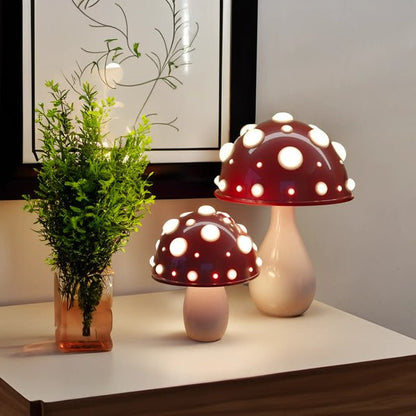 Retro Mushroom Tafellamp