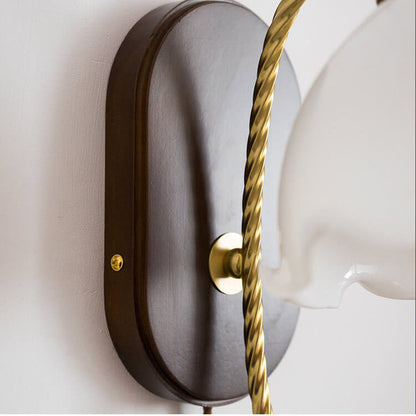 Franse Vintage Wandlamp
