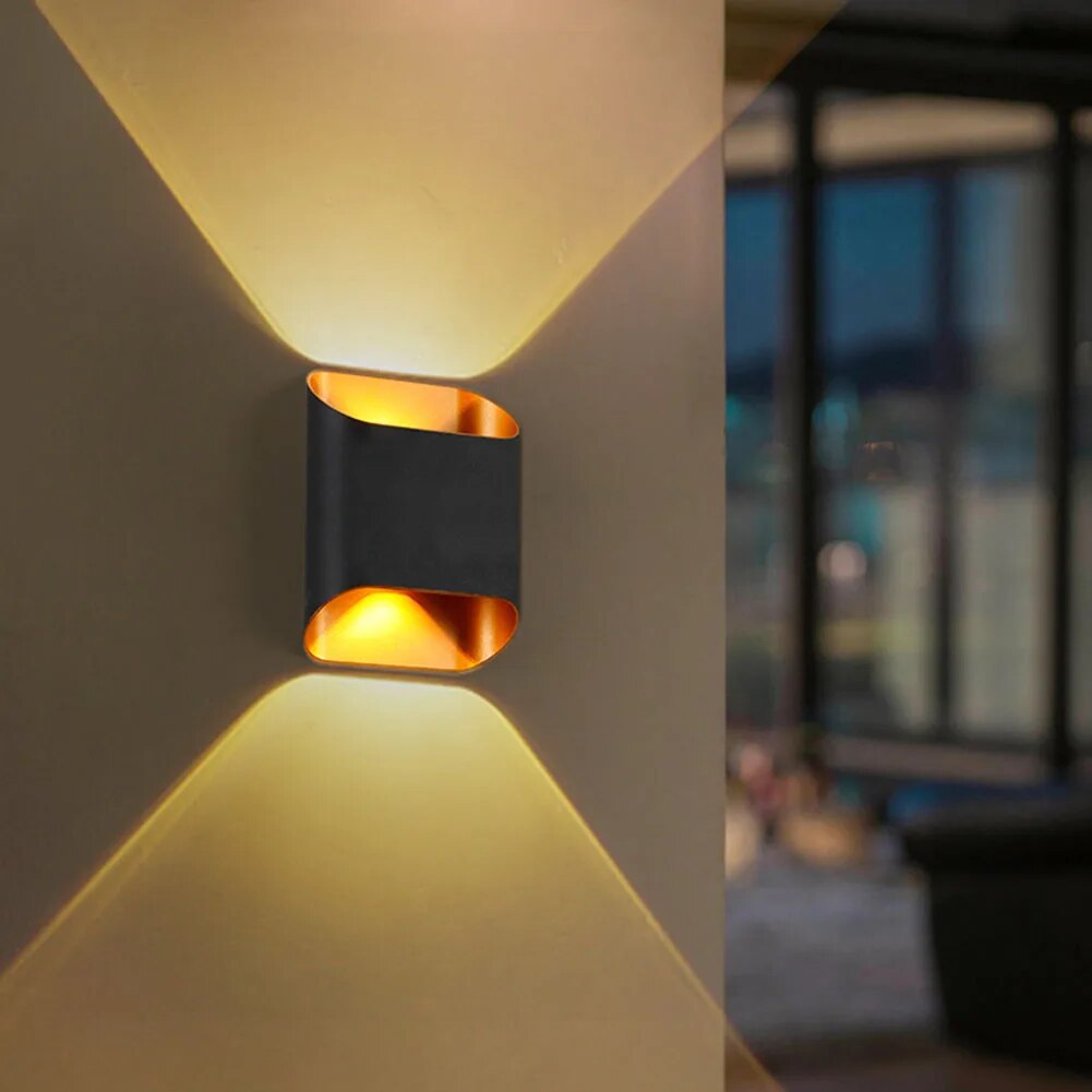 Metal LED Wandlampen Buiten