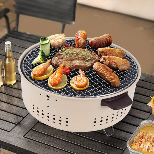 Rookvrije Draagbare Grill
