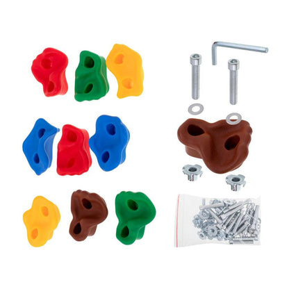 Kleurrijke Klimstenen 10 Stuks