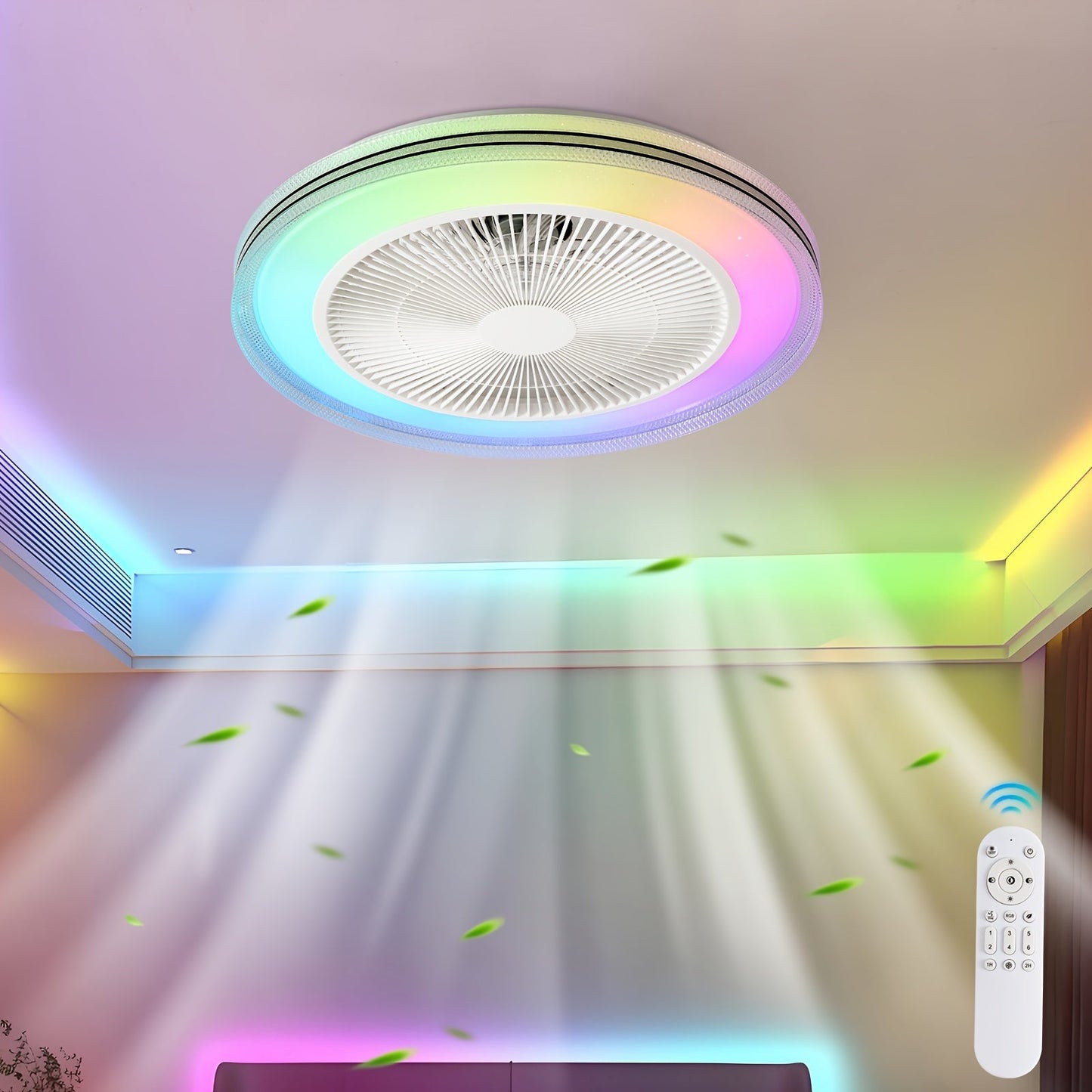 Smart Plafondventilator met Led Licht