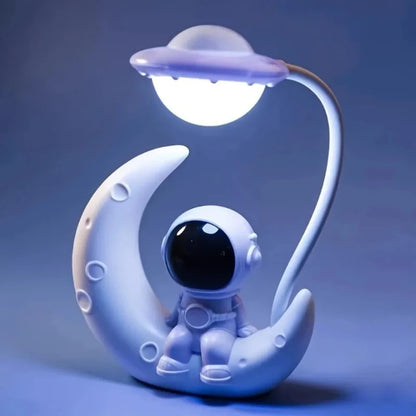 Maan Astronaut Nachtlampje Bureaulamp