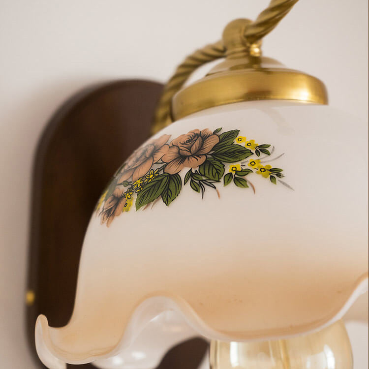 Franse Vintage Wandlamp