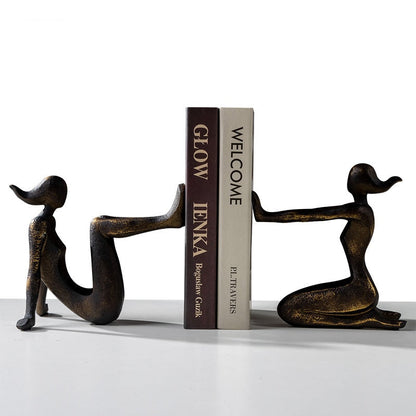 Abstract Meisje Boekensteun voor Boeken