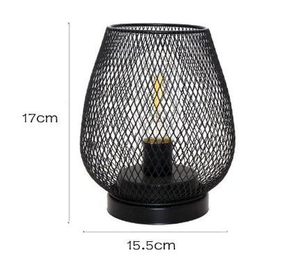 Holle Kooi Industriële Stijl en Sfeervolle Accentlamp
