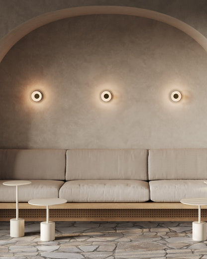 Inverted Glass Dome Wandlamp
