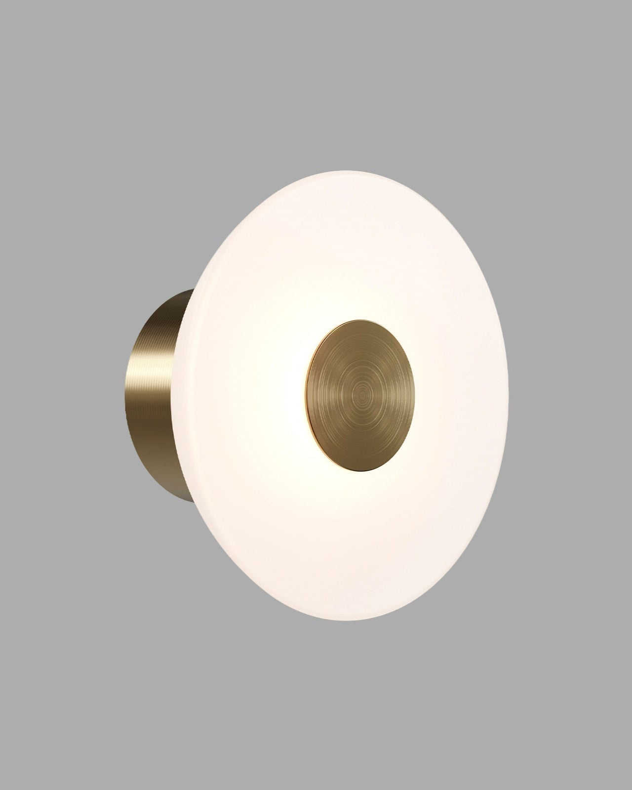 Inverted Glass Dome Wandlamp