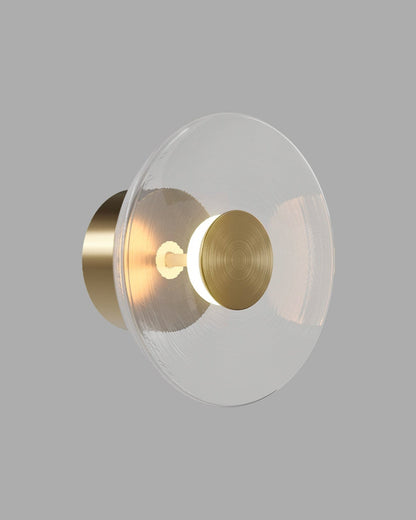 Inverted Glass Dome Wandlamp
