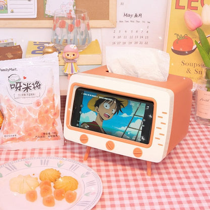 Leuke Kawaii Tv Tissue Box