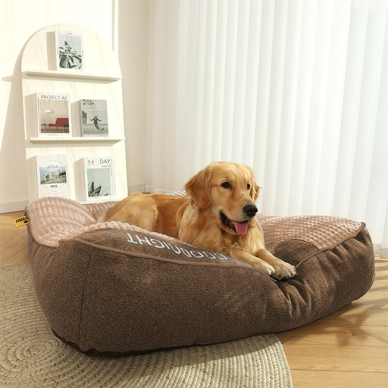 Orthopedisch Hondenbed met Hoofdkussen – Luxe en Comfort