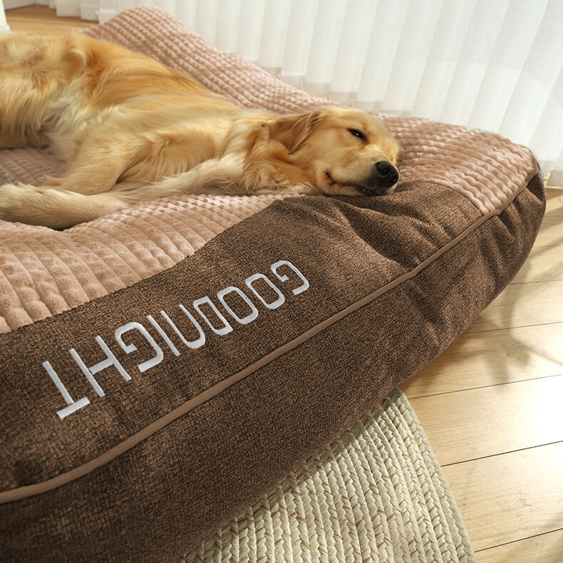 Orthopedisch Hondenbed met Hoofdkussen – Luxe en Comfort