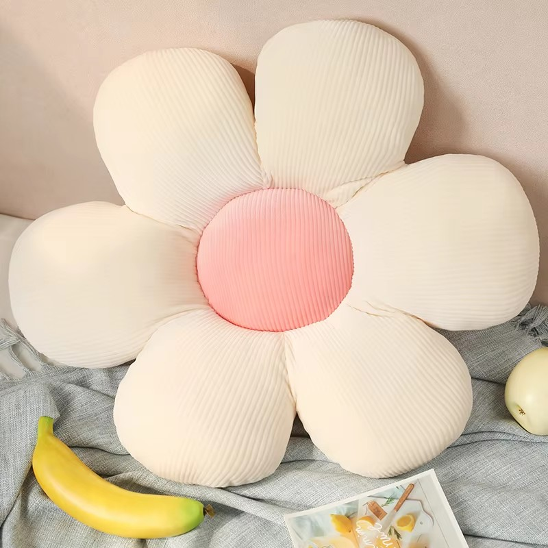 Comfortabele Daisy Petal Kussens Lendensteun Rugkussen