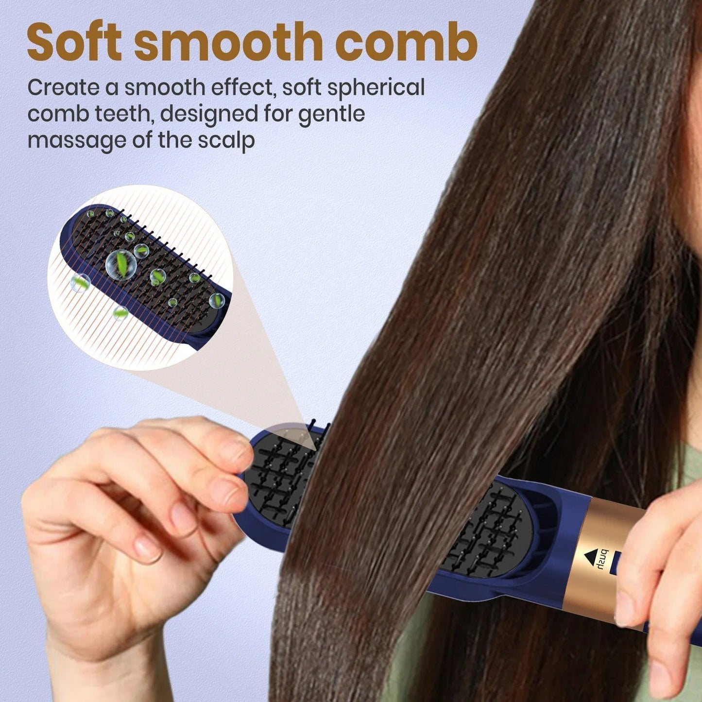 Glossify 5-in-1 Haarstyler Föhnborstel met Ionentechnologie