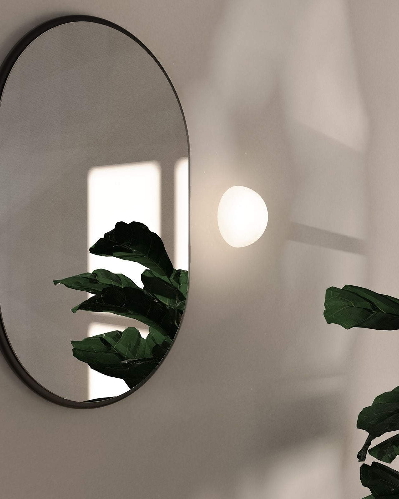 Minimalistische Glazen Koepel Wandlamp