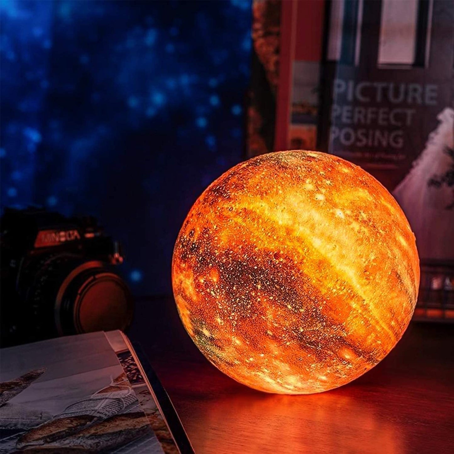Galaxy Maanlamp