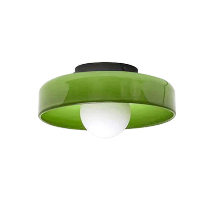 Morrow Glazen Schijf Plafondlamp/Wandlamp