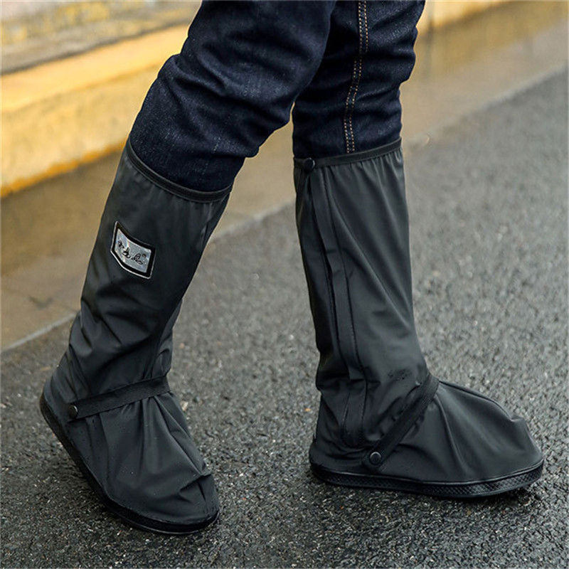 Storm Guard Waterdichte Overschoenen Zwart - Voor Ultieme Bescherming tegen Regen