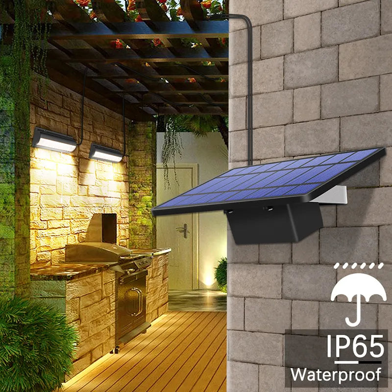 Solar Shed Hanglamp - Duurzame LED Lamp met Trekkoordschakelaar