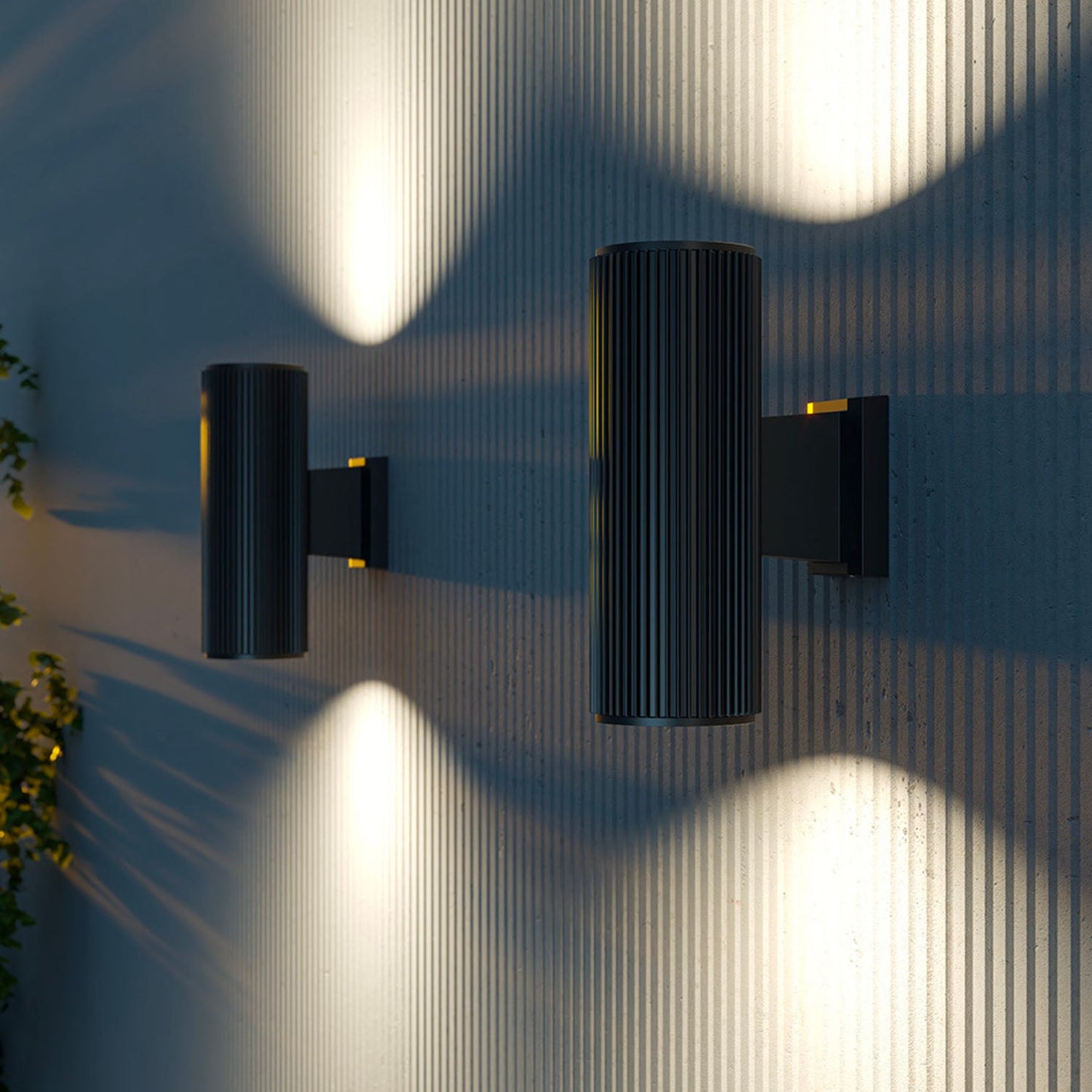 RANDO - Design wandlamp waterdicht, zwart, wit of grijs