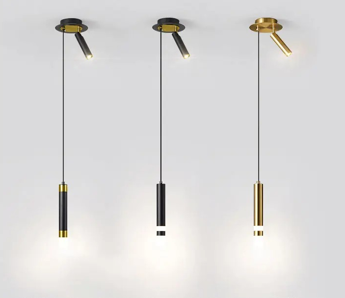 Moderne Led-hanglamp met Draaibare Spot