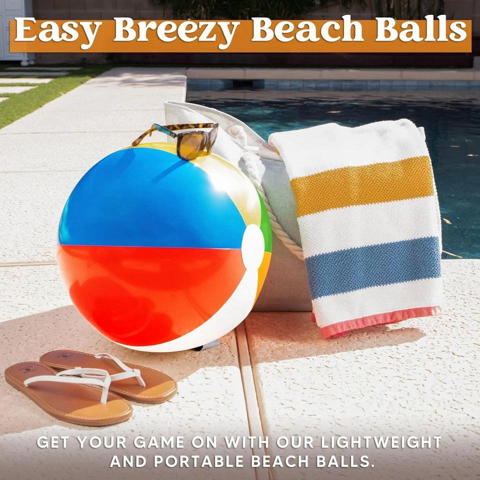 Colorful Inflatable Beach Ball 51cm
