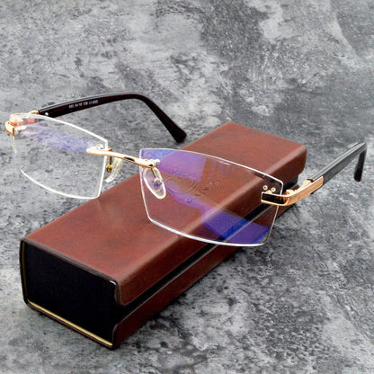 Viselio Intelligente Leesbril met Multifocale Lenzen | Ultraleicht & Blauwlichtfilter | Voor Dichtbij- & Verafzien | Titanenframe TR90