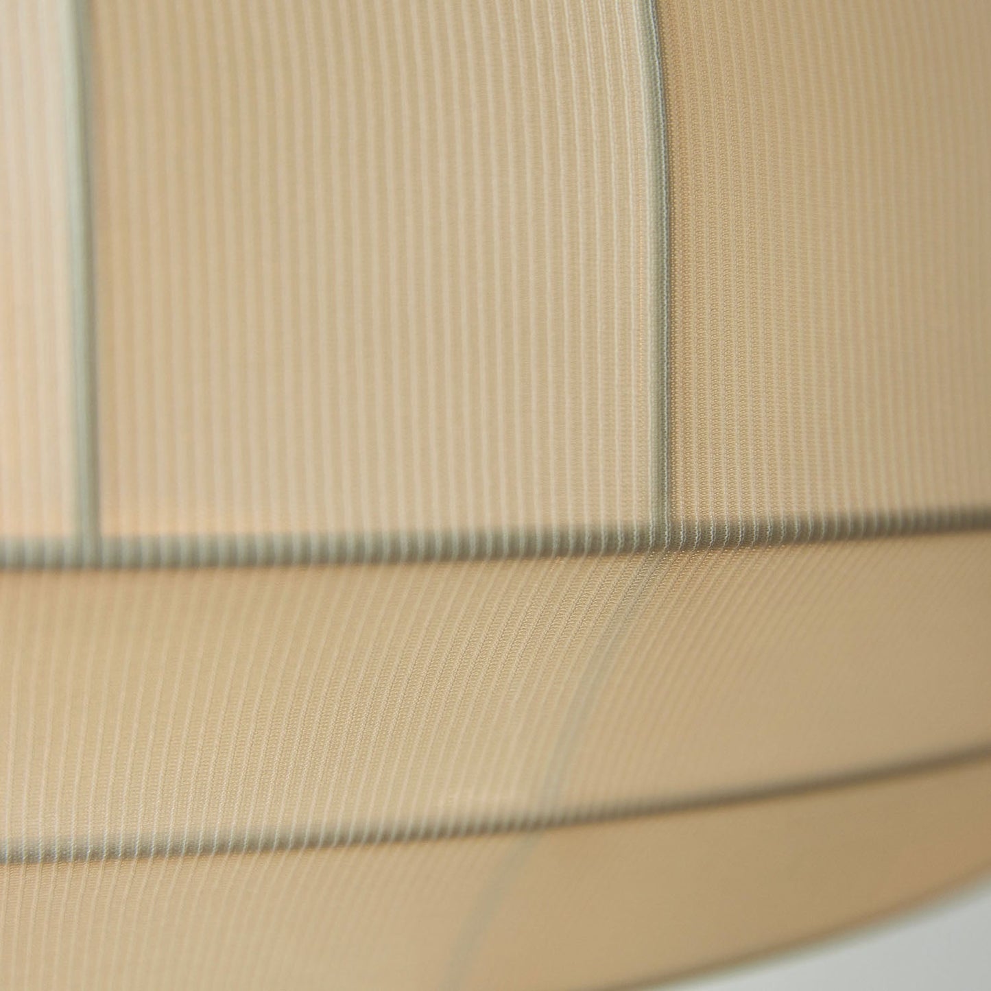 Tradition - Witte stoffen hanglamp in Japandi-stijl, ontwerp door een designer
