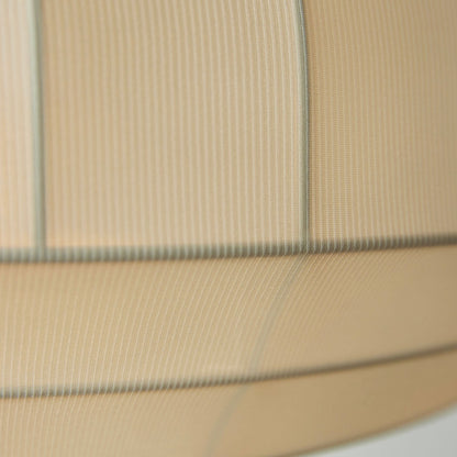 Tradition - Witte stoffen hanglamp in Japandi-stijl, ontwerp door een designer