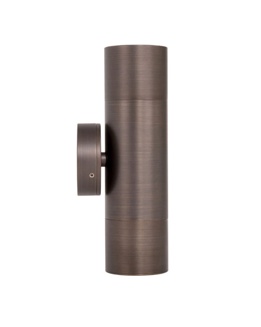 Op & Neer Pilaar Licht | Antiek Messing | TRIColour