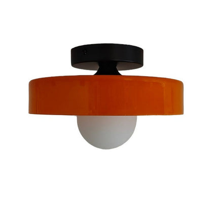 Morrow Glazen Schijf Plafondlamp/Wandlamp